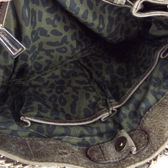 Rebecca Minkoff Quilted Studded Chain Strap Distressed Leather Shoulder Bag main image 10